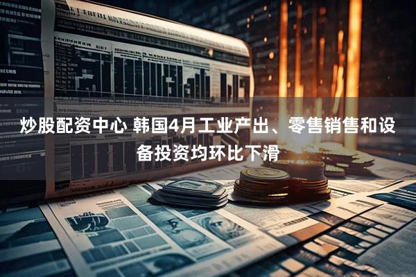 炒股配资中心 韩国4月工业产出、零售销售和设备投资均环比下滑